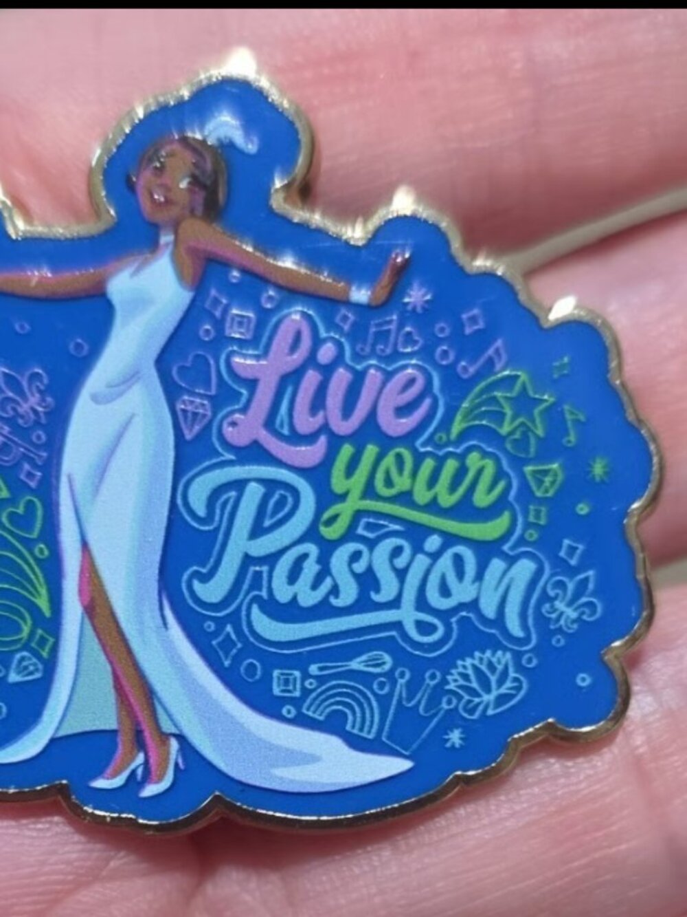 Disney Park Princes Tiana Pin